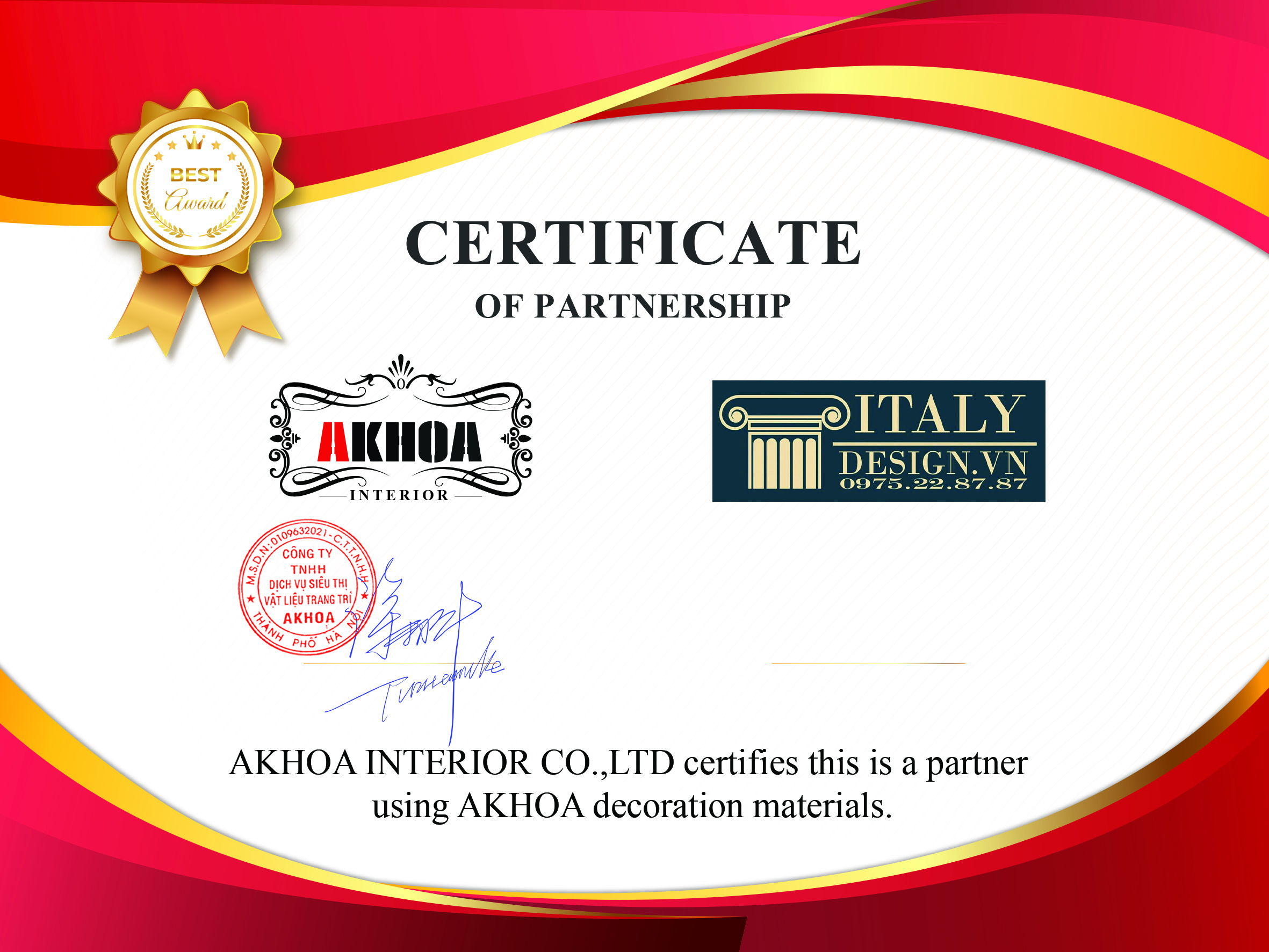 giay hop tac italy design